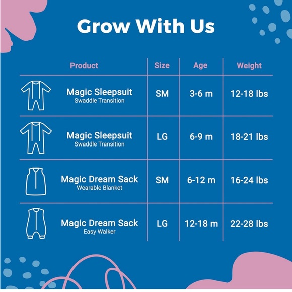 Merlin’s Magic Sleepsack size small- 6-12 months - Picture 4 of 4